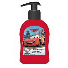 Disney Cars McQueen tekuté mydlo pre deti dávkovač 250 ml