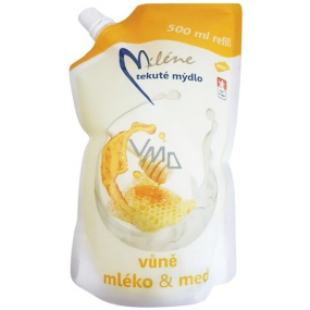 Miléne Mlieko a med tekuté mydlo náhradná náplň 500 ml