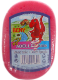 Abella Kids Beny kúpeľová huba 11 x 7 x 4 cm rôzne farby 1 kus