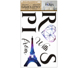 Nálepky na stenu Paris 50 x 32 cm