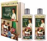 Bohemia Gifts Teachers sprchový gél 250 ml + šampón na vlasy 250 ml, knižná kozmetická sada