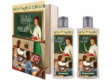 Bohemia Gifts Teachers sprchový gél 250 ml + šampón na vlasy 250 ml, knižná kozmetická sada