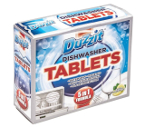 Duzzit Tablety do umývačky riadu Lemon 5v1 Tablety do umývačky riadu 12 x 20 g