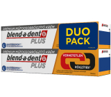 Blend-a-dent Plus fixačný krém na zubné náhrady 2 x 40 g