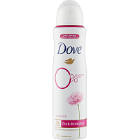 Dove 0% ALU Ruža a Jasmín dezodorant bez hliníku, 150 ml