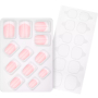 Essence French Click & Go umelé nechty 01 Classic French 12 kusov
