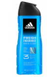 Adidas Fresh Endurance 3v1 sprchový gél na telo, vlasy a pokožku pre mužov 400 ml