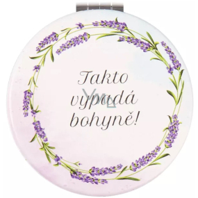 Albi Zrkadielko vreckové Takto vyzerá bohyňa 7 cm