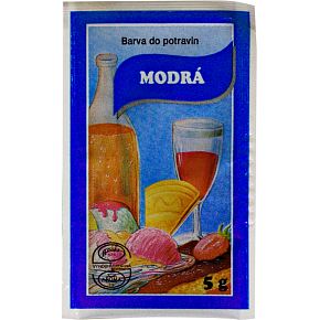 Aroco práškové potravinárske farbivo, modrá, 5 g