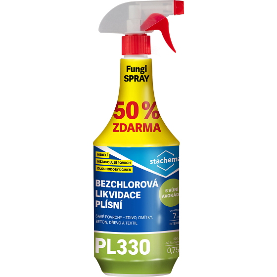 Stachema Fungispray avokádo bezchlórový dezinfekčný prípravok, 500 ml + 50 %