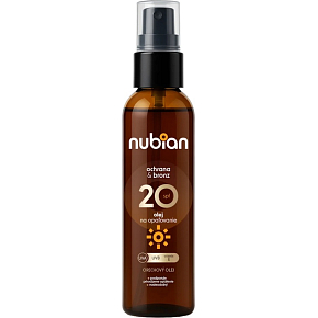 NUBIAN Olej na opaľovanie SPF 20 Ochrana & Bronz 100ml