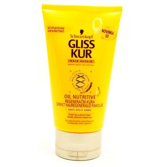 Gliss Kur Oil Nutritive regeneračná vlasová kúra 150 ml