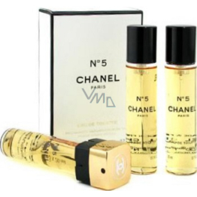 Chanel No.5 toaletná voda náplne pre ženy 3 x 20 ml