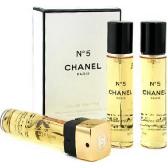 Chanel č.5 toaletná voda náplne pre ženy 3 x 20 ml