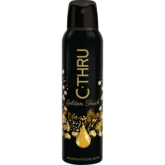 C-Thru Golden Touch dezodorant sprej pre ženy 150 ml
