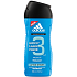 Adidas After Sport 3v1 sprchový gél na telo, vlasy a tvár pre mužov 250 ml