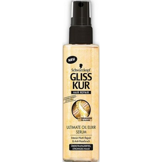 Gliss Kur Ultimate Oil Elixir sérum pre lámajúce sa vlasy 100 ml