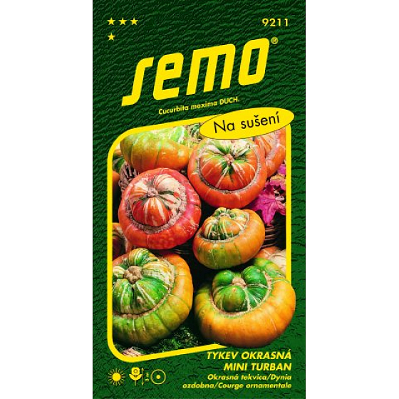 Semo Tekvica okrasná Mini Turban 1 g