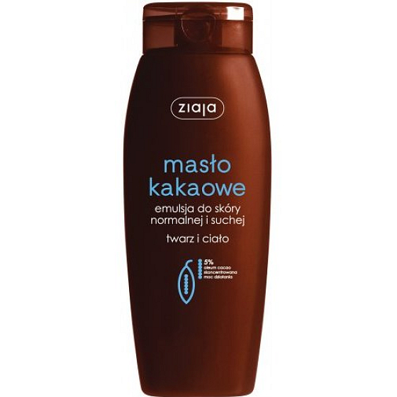 Ziaja Kakaové maslo emulzia na tvár a telo vhodný pred opaľovaním 200 ml