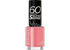 Rimmel London 60 sekund Super Shine Nail Polish lak na nechty 405 Rose Libertine 8 ml