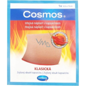 Cosmos Hrejivá náplasť kapsaicín klasická 12,5 x 15 cm