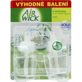 Air Wick Symphonia & Plug-in Biele kvety náhradná náplň 2 x 19 ml