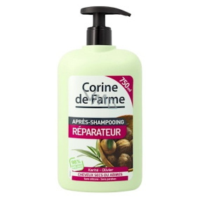 Corine de Farma Bambucké maslo a oliva kondicionér na suché a poškodené vlasy 750 ml