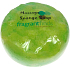 Fragrant Dash Glycerínové mydlo masážne s hubou naplnenou vôňou parfumu Gucci Rush vo farbe žltozelené 200 g