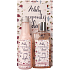 Bohemia Gifts Šípek a Ruže sprchový gél 200 ml + kúpeľová kúpeľ 200 ml + dekoračný obraz Nikdy neopúšťaj domov bez pusy ... 13 x 24 cm, kozmetická sada