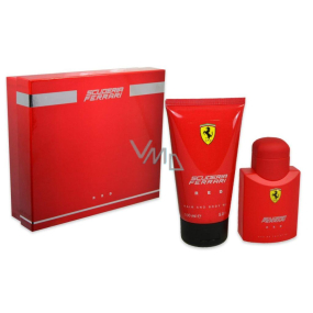 Ferrari Scuderia Ferrari Red toaletná voda pre muž 75 ml + 2v1 sprchový gél 150 ml, darčeková sada