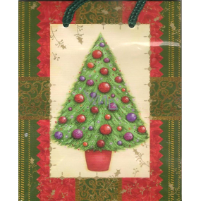 Albi Darčeková papierová malá taška 13,5 x 11 x 6 cm Vianočné TS4 96251