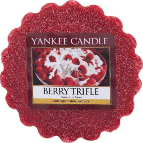 Yankee Candle Berry Trifle - Ovocný dezert s vanilkovým krémom vonný vosk do aromalampy 22 g