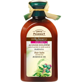 Green Pharmacy Lopuchový olej balzam proti vypadávaniu vlasov 300 ml