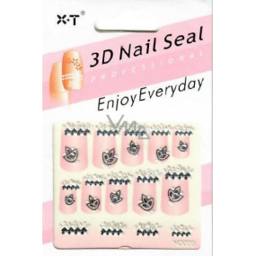 Nail Accessory 3D nálepky na nechty 1 aršík 10100 NG003