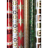 Zowie Darčekový baliaci papier 70 x 500 cm Vianočný béžový vločky v kolieskach