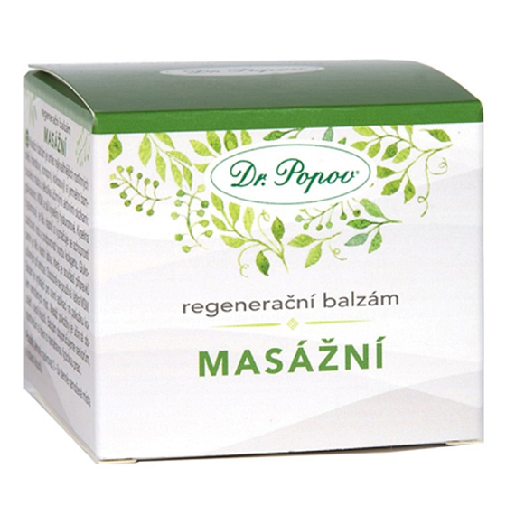 Dr. Popov Regeneračný balzam masážny 50 ml