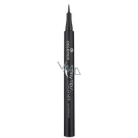 Essence Tiny Tip Pero na očné linky vodoodolné 01 Deep Black