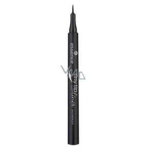 Essence Tiny Tip Pero na očné linky vodeodolné 01 Deep Black