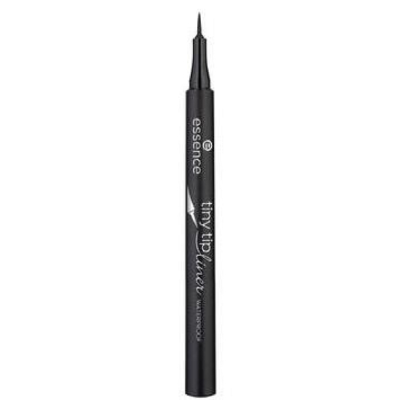 Essence Tiny Tip Pero na očné linky vodoodolné 01 Deep Black