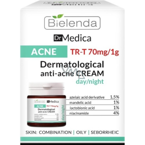 Bielenda Dr. Medica Acne dermatologický pleťový krém proti akné denný/nočný 50 ml