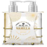 Cosmetica Fanatica Fanatica Vanilla sprchový gél 250 ml + telové mlieko 250 ml + zlatý kovový stojan, kozmetická sada