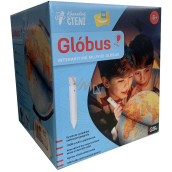 Interaktívny hovoriaci glóbus Albi Magic Reading 2.01, viac ako 1800 zvukových stôp a zaujímavostí, vek 6+