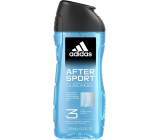 Adidas After Sport 3v1 sprchový gél na telo, vlasy a pokožku pre mužov 250 ml