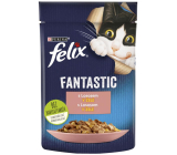 Felix Fantastic kapsička losos v želé, kompletné krmivo pre mačky 85 g