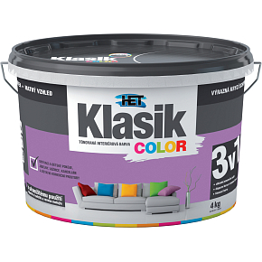Het Klasik Color maliarska farba, 0347 fialová, 4 kg