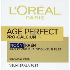 Loreal Paris Age Re-Perfect Pro-Calcium nočný krém pre pevnejšie a odolnejšie pleť 50 ml