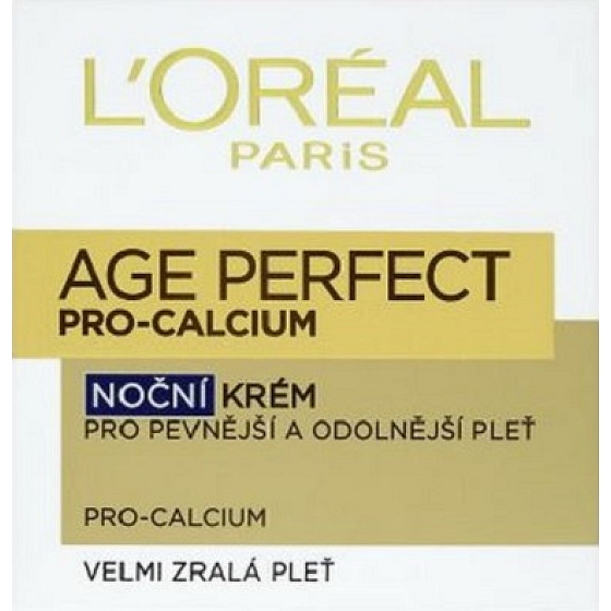 Loreal Paris Age Re-Perfect Pro-Calcium nočný krém pre pevnejšie a odolnejšie pleť 50 ml