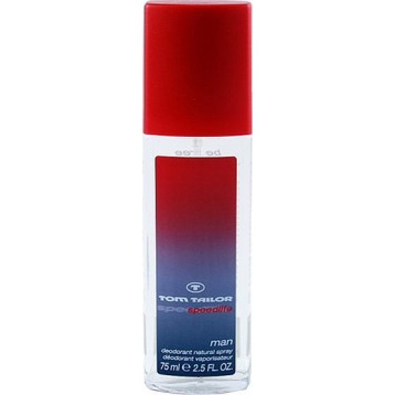 Tom Tailor Speed Life Man parfumovaný deodorant sklo pre mužov 75 ml