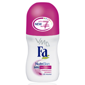 Fa NutriSkin Maximum protect guličkový dezodorant roll-on pre ženy 50 ml
