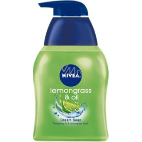 Nivea Lemongrass & Oil krémové tekuté mydlo 250 ml